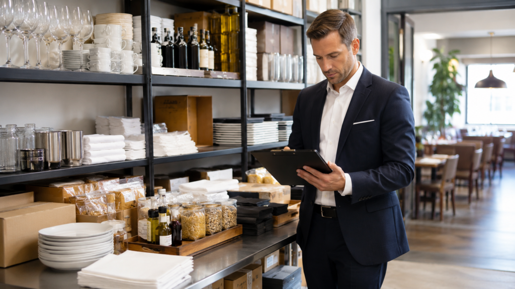 Hospitality suppliers stock review for hotel and restaurant supplies