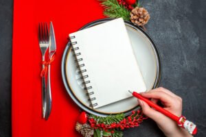 Christmas menu costing